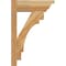 Ekena Millwork Merced Rough Sawn Traditional Outlooker, Western Red Cedar, 6"W x 16"D x 24"H OUT06X16X24MRC01RWR - alternate 2